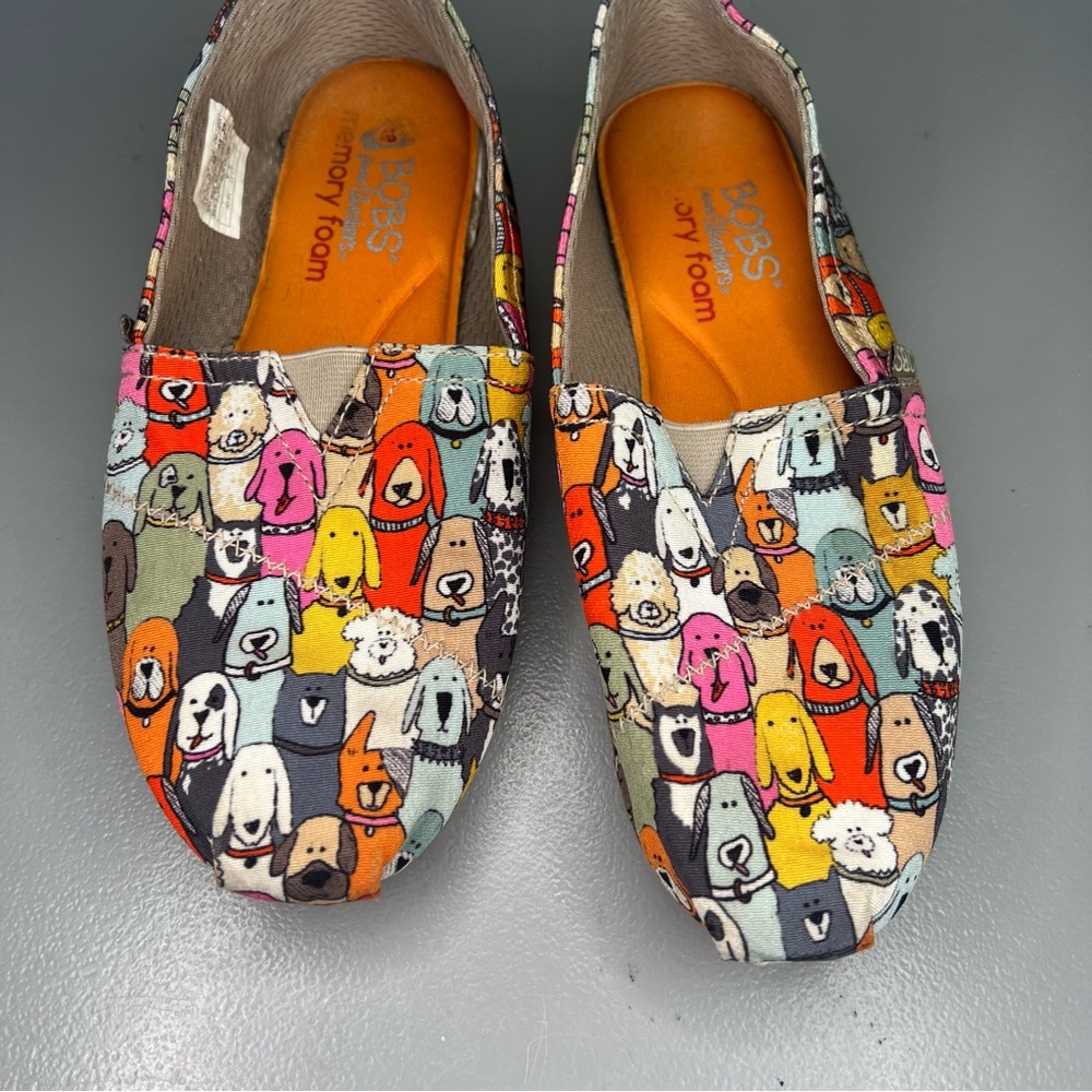 BOBS by‎ Skechers Posh Pups Slip Ons Women's Size 6 - Picture 3 of 10